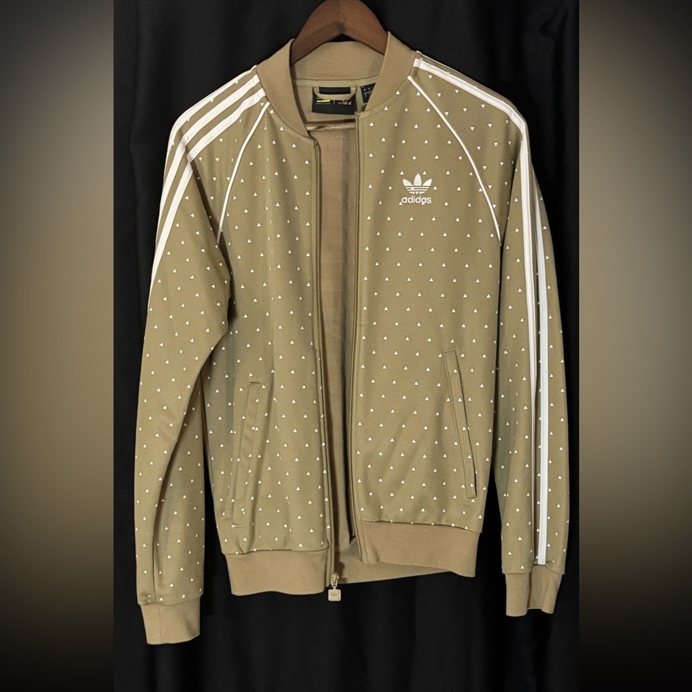 Adidas x Pharrell Williams Track Jacket with White Triangle Details